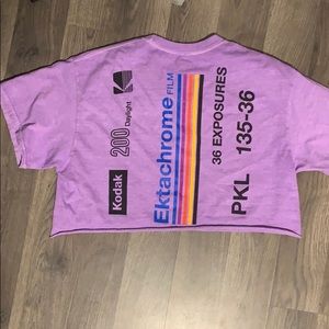 KODAK cropped t shirt